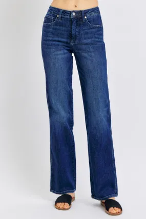 Judy Blue Mid Rise Tummy Control Classic Straight pants 88861