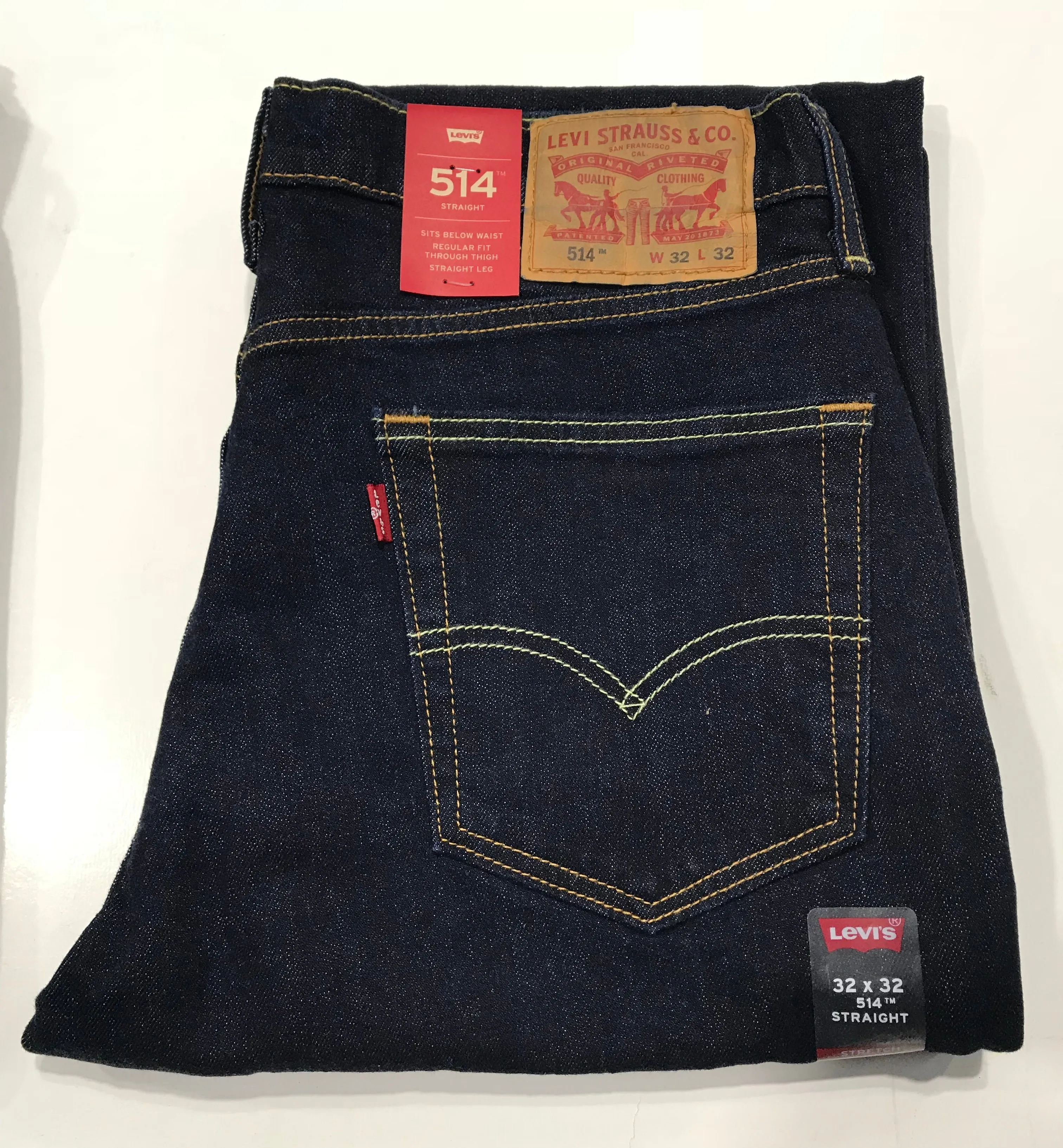 Levis jeans 514 Straight ama rinsey