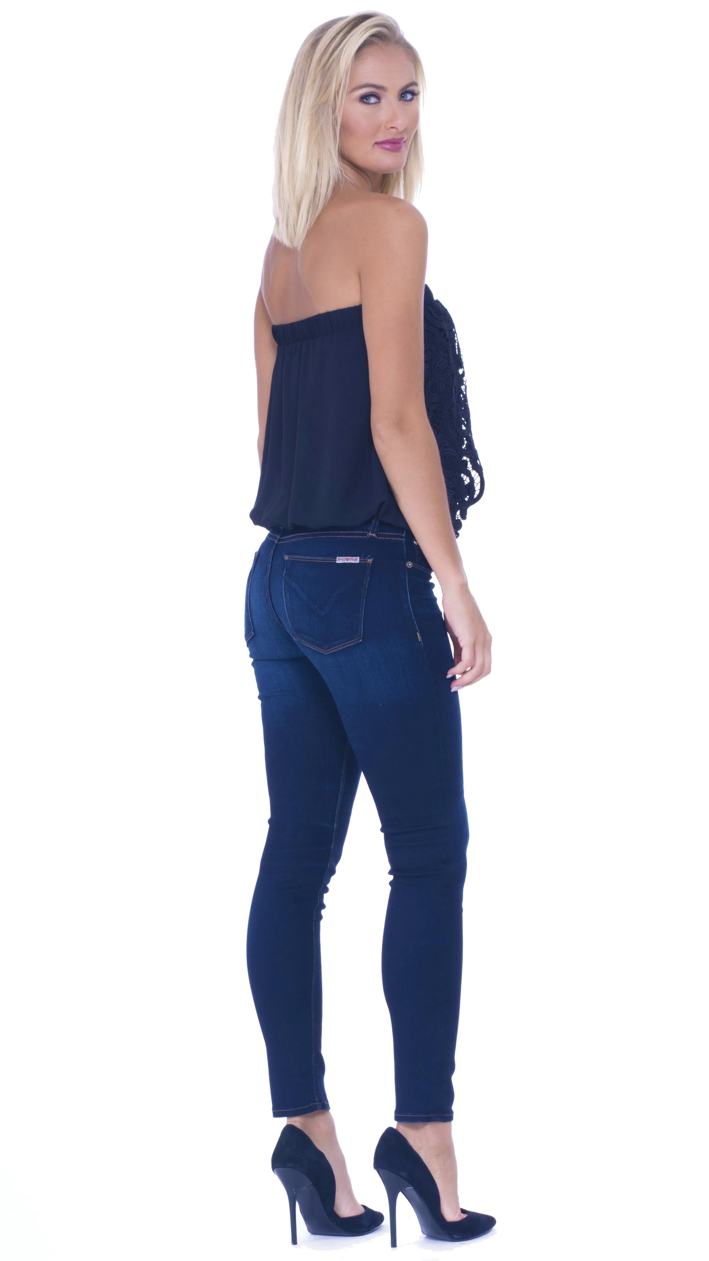 Lisette Lace Tube Top