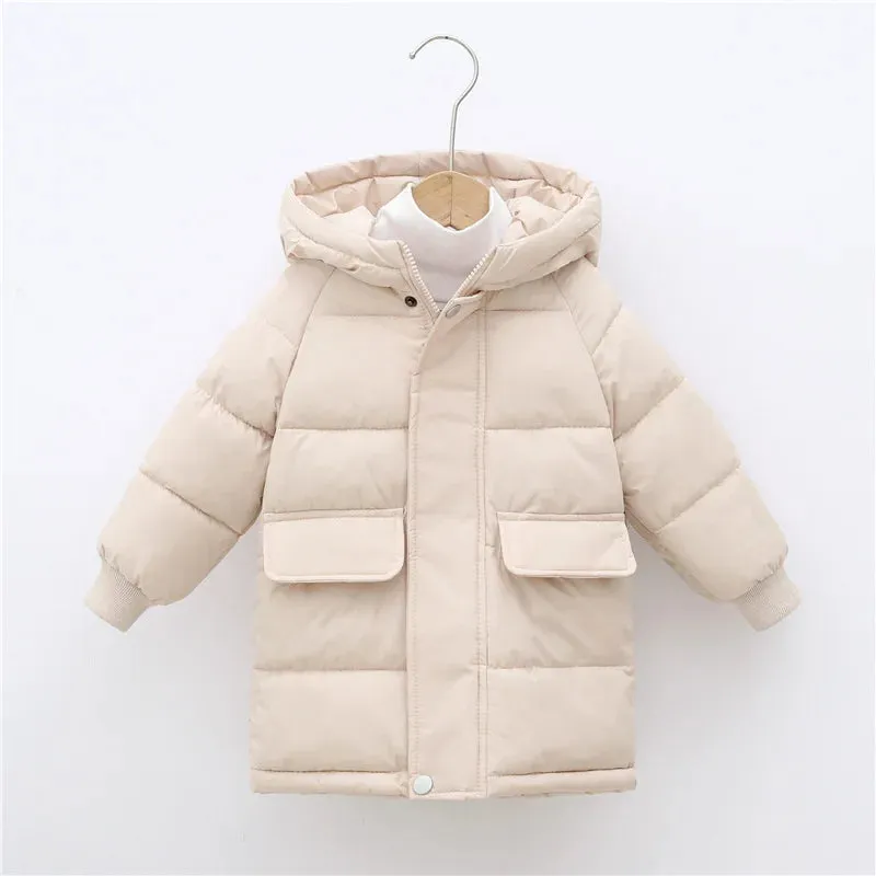 Long Warm Thick Padded Parka Winter coat