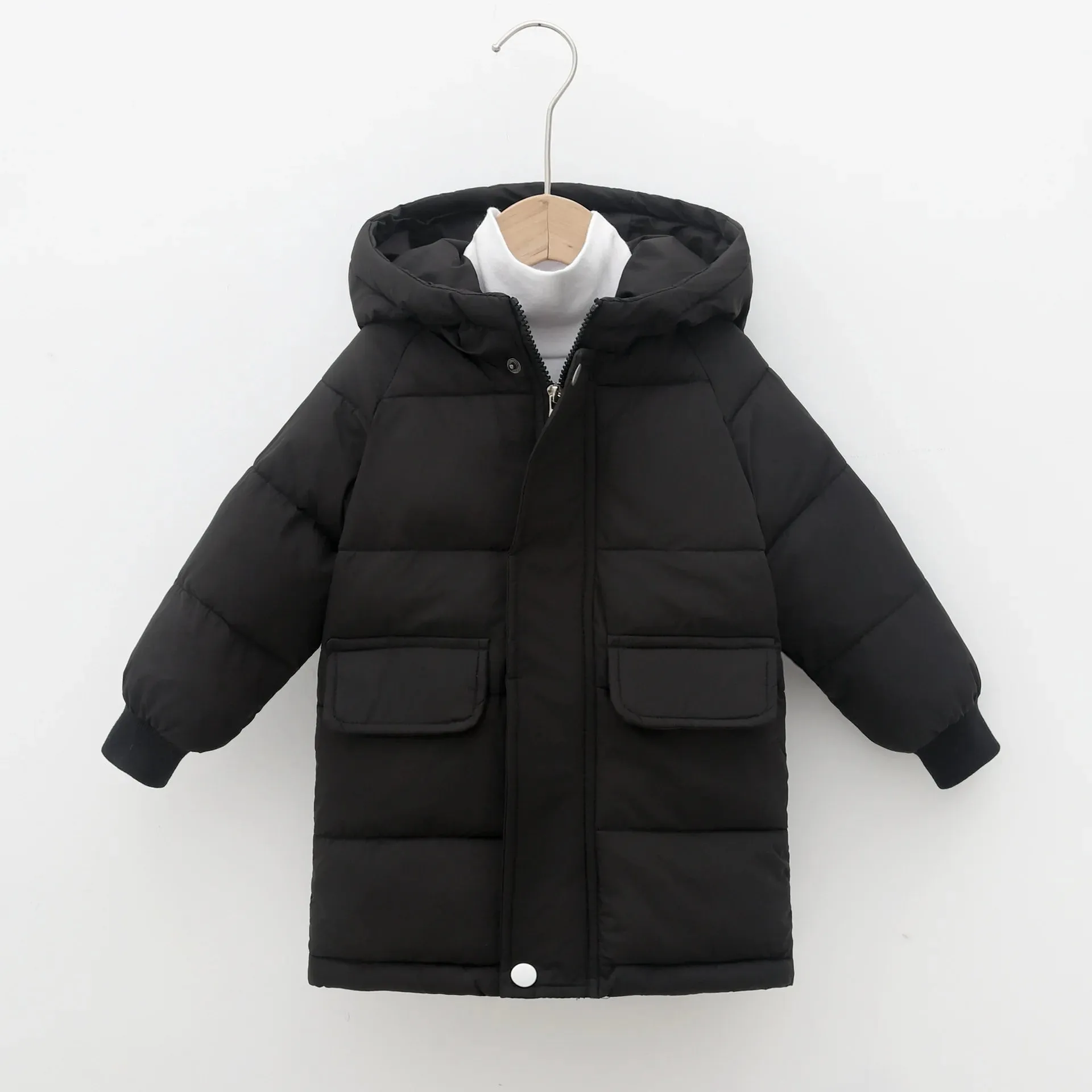 Long Warm Thick Padded Parka Winter coat