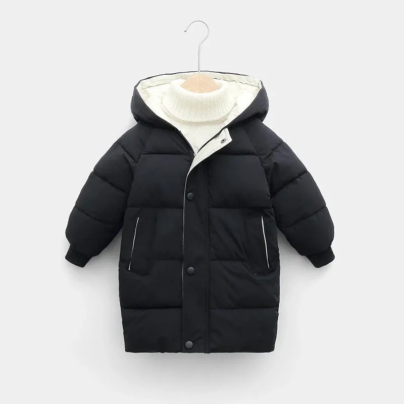 Long Warm Thick Padded Parka Winter coat