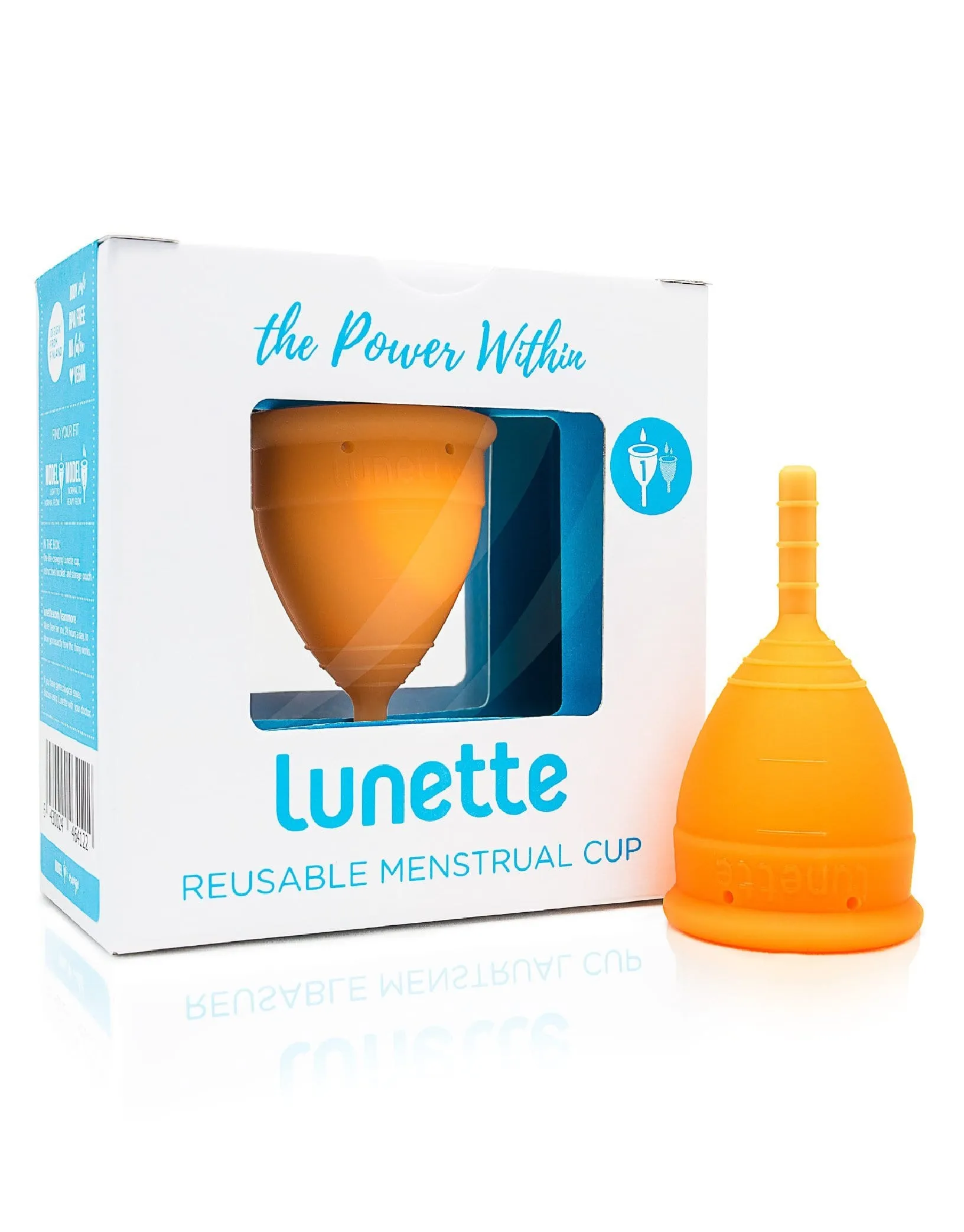 Lunette Menstrual Cup - Orange