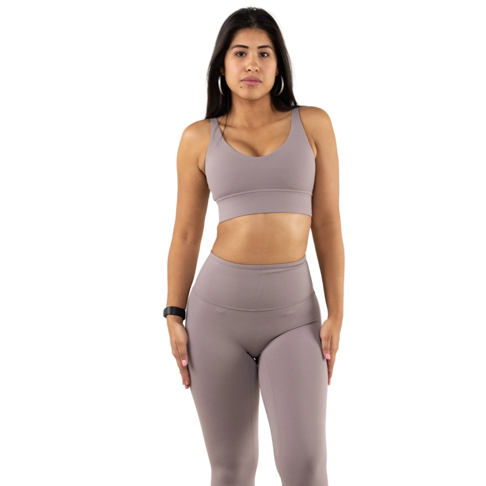 MAXIMUM SUPPORT WIDE WAIST BAND BRA - CELESTE