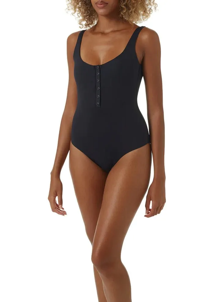 Melissa Odabash Taormina Black One Piece