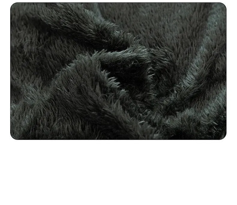 Men's Camouflage Winter Parka - Removable Hood Fleece Thickened Coat