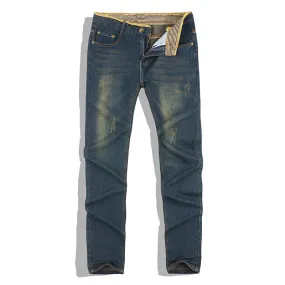Men's Classic Stright Cotton Jeans