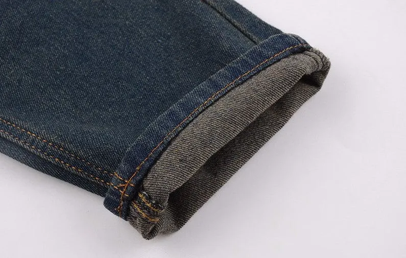 Men's Classic Stright Cotton Jeans