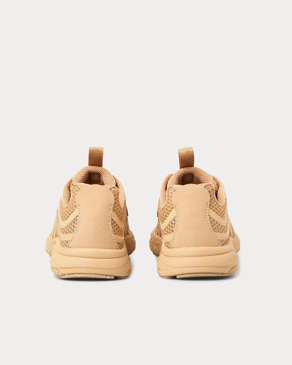 N3W Beige Low Top Sneakers