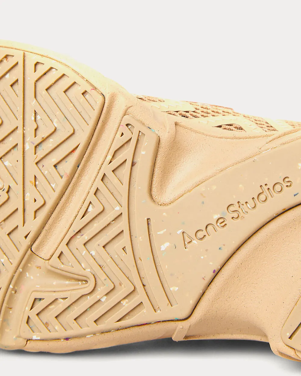 N3W Beige Low Top Sneakers