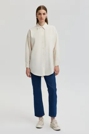 NATURAL TEXTURED SHIRT