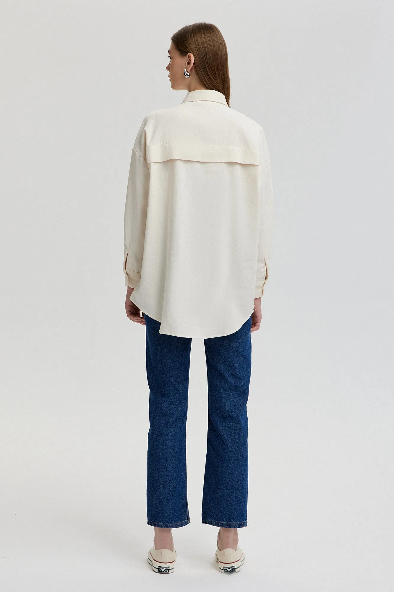 NATURAL TEXTURED SHIRT
