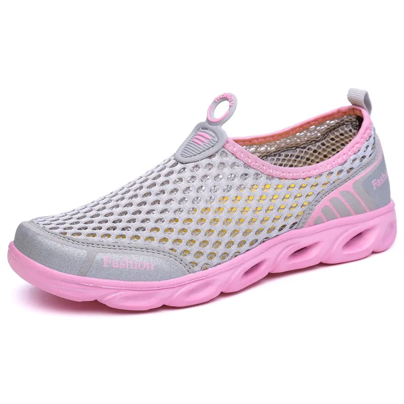New Design Hiking Wading Non-Slip Couple Shoes Quick-Drying Outdoor Sneakers Breathable Light Travel Camping Sports Shoes