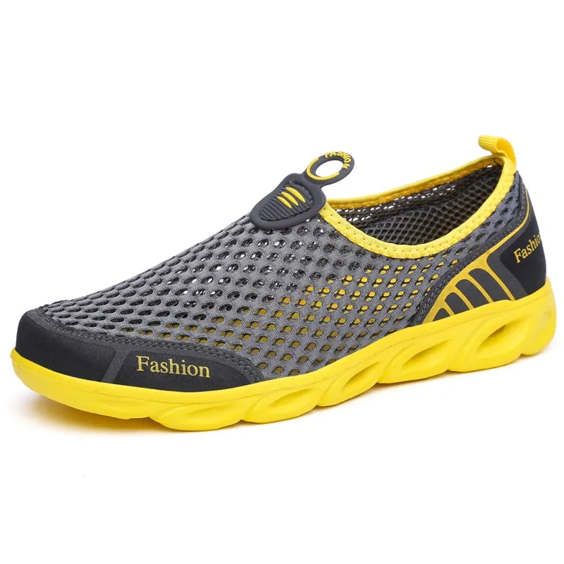 New Design Hiking Wading Non-Slip Couple Shoes Quick-Drying Outdoor Sneakers Breathable Light Travel Camping Sports Shoes