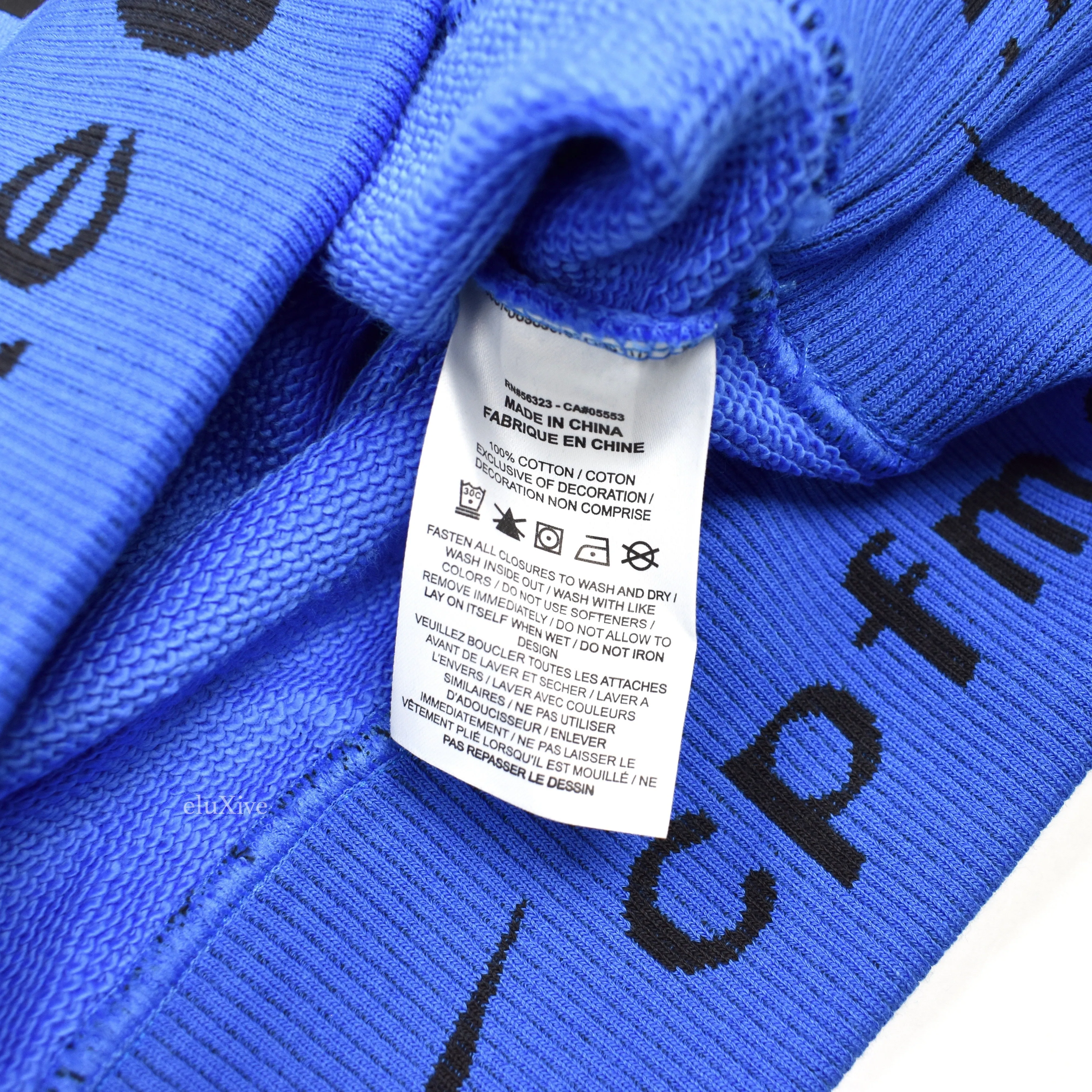 Nike x Cactus Plant Flea Market - Tortoise & Hare Sweatshirt (Blue)