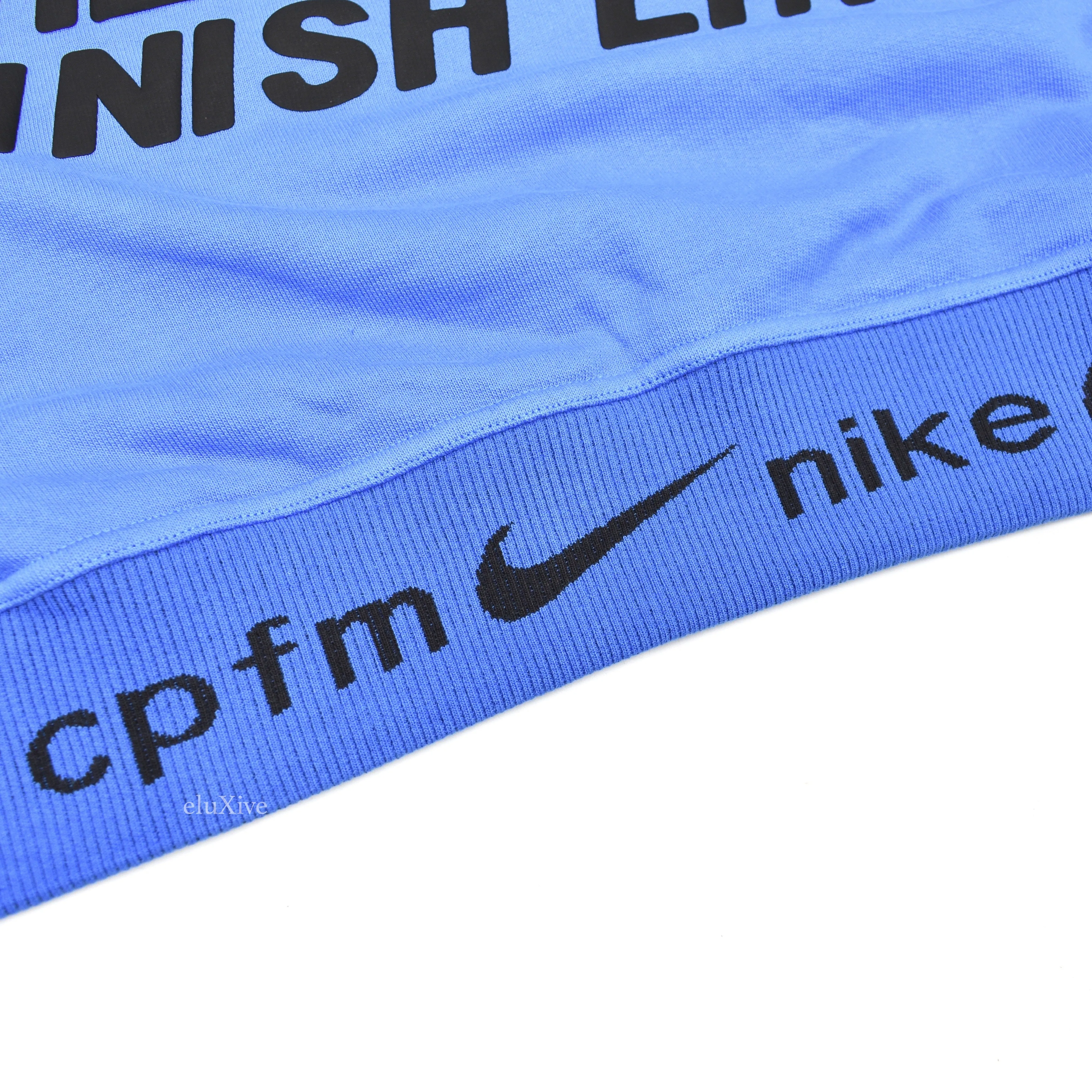 Nike x Cactus Plant Flea Market - Tortoise & Hare Sweatshirt (Blue)