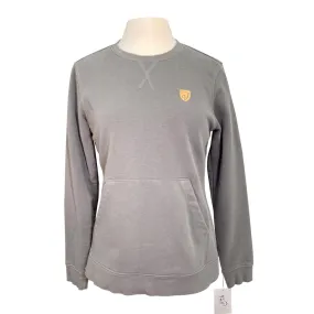 Noble Equestrian Ladies' Stable Ready Sweatshirt in Grey - Women's Small