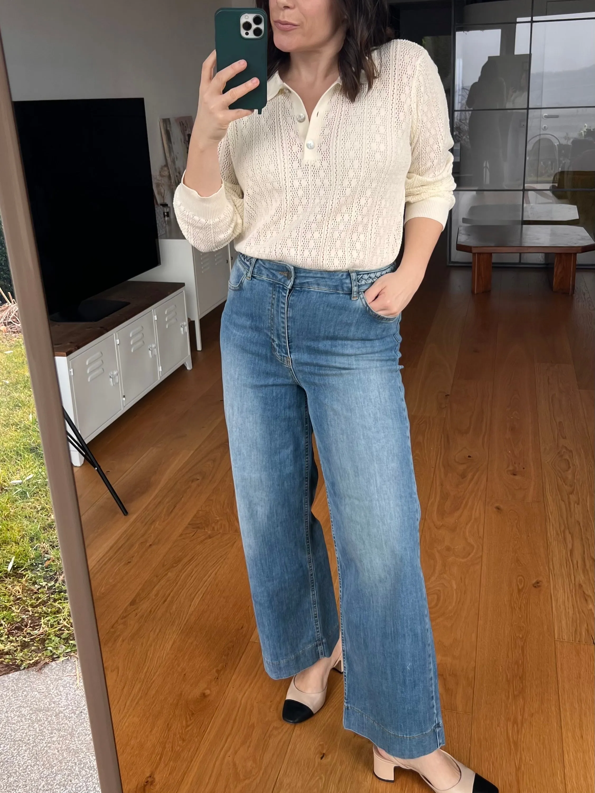 Nuparis Cropped Jeans