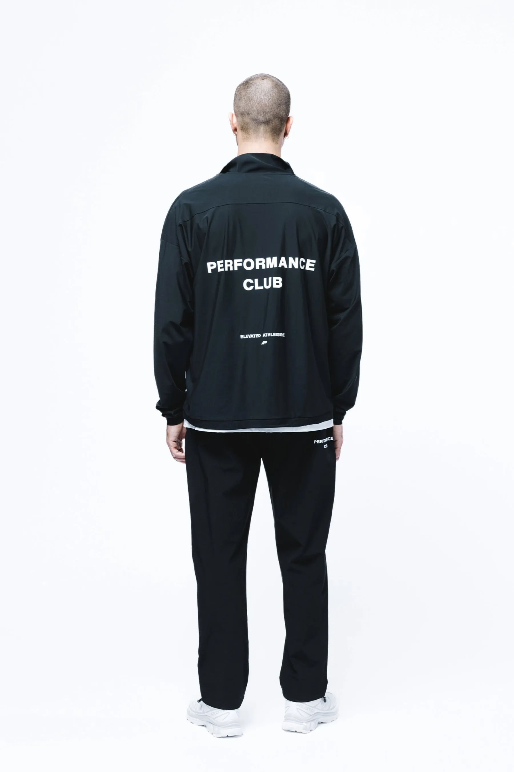 PERFORMANCE CLUB 1/4 ZIP JACKET - BLACK