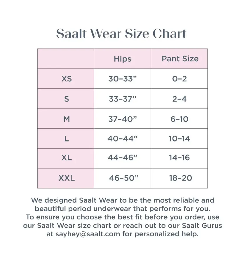 Period Underwear- Mesh Hipster