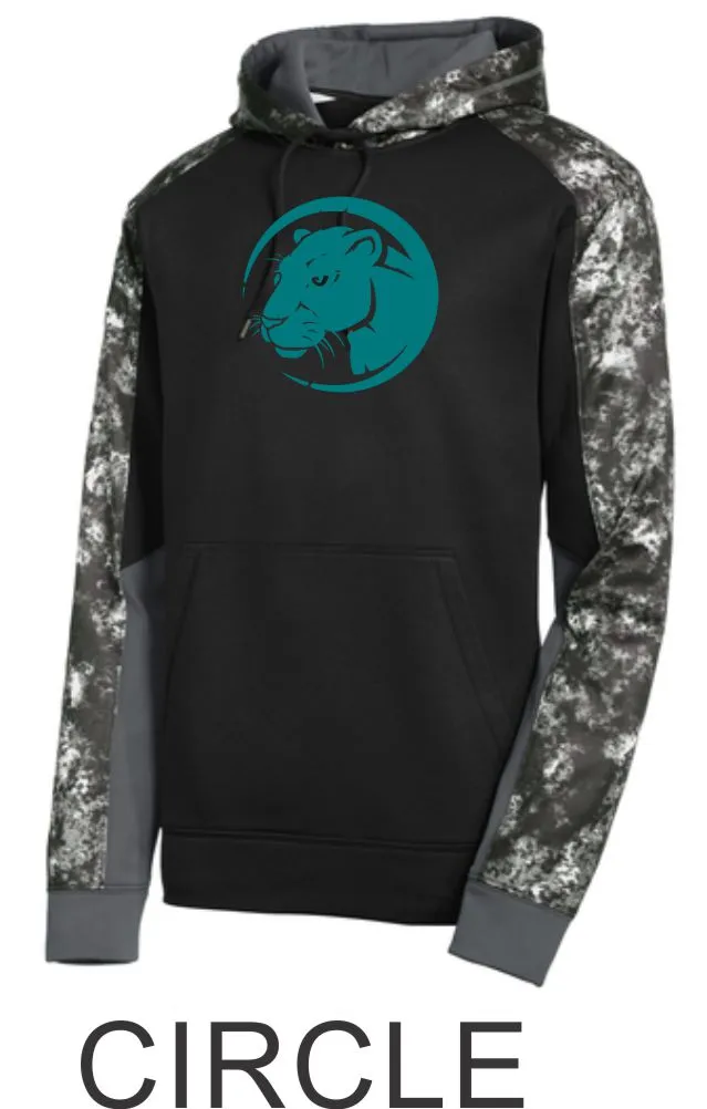 PGE Colorblock Hooded Wicking Sweatshirt- 2 Designs