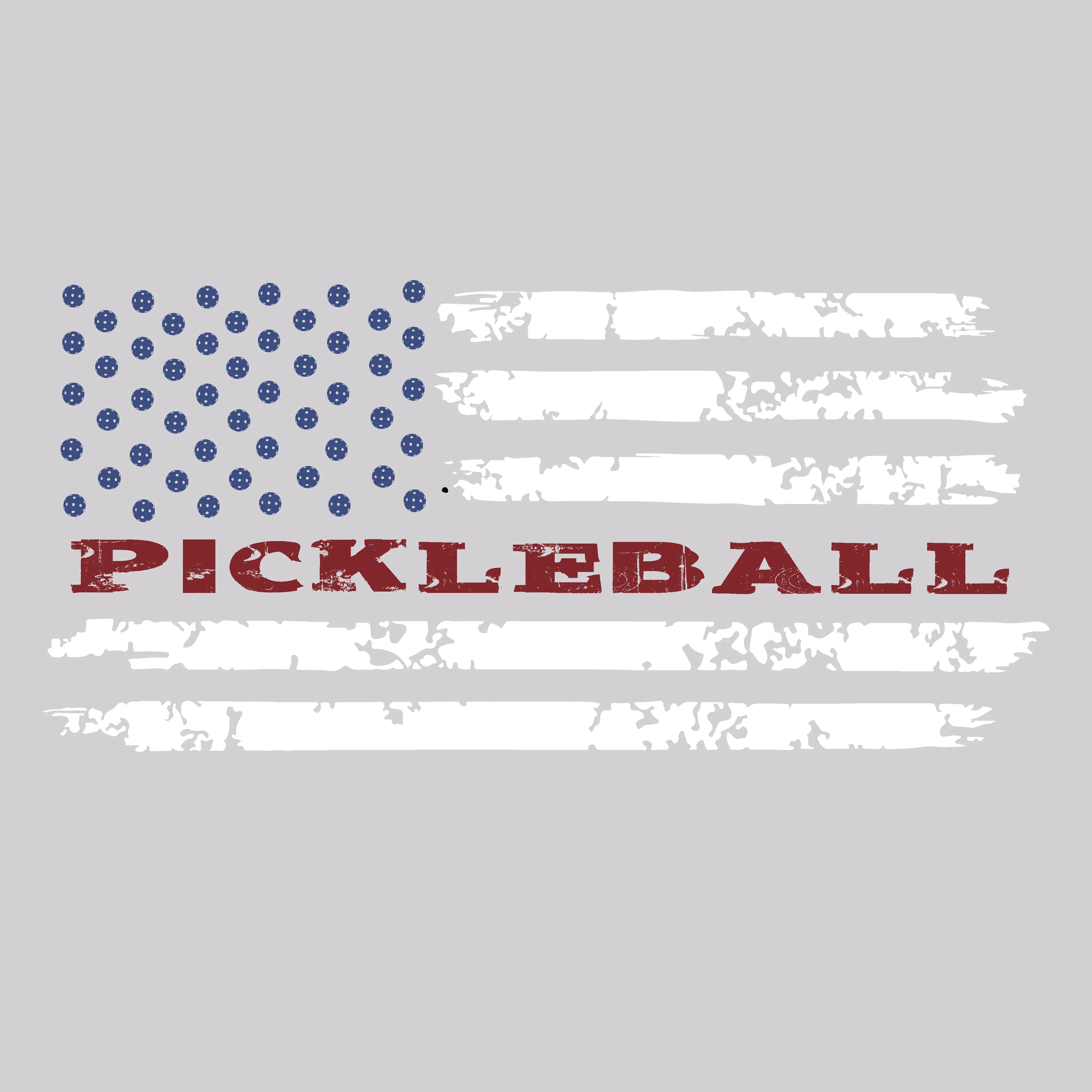 Pickleball Flag (Customizable) | Unisex Hoodie Athletic Sweatshirt | 50% Cotton/50% Polyester