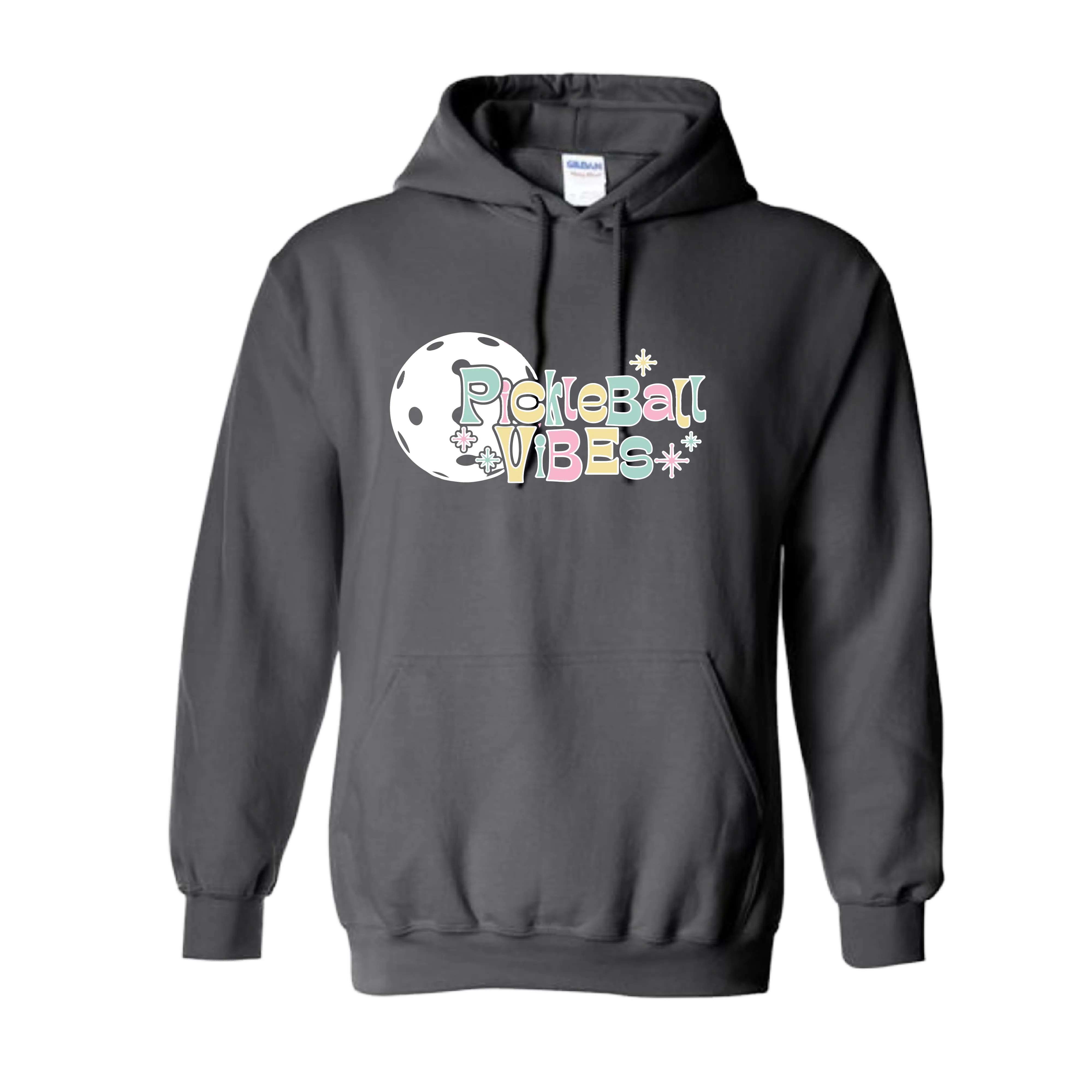 Pickleball Vibes | Unisex Hoodie Athletic Sweatshirt | 50% Cotton/50% Polyester