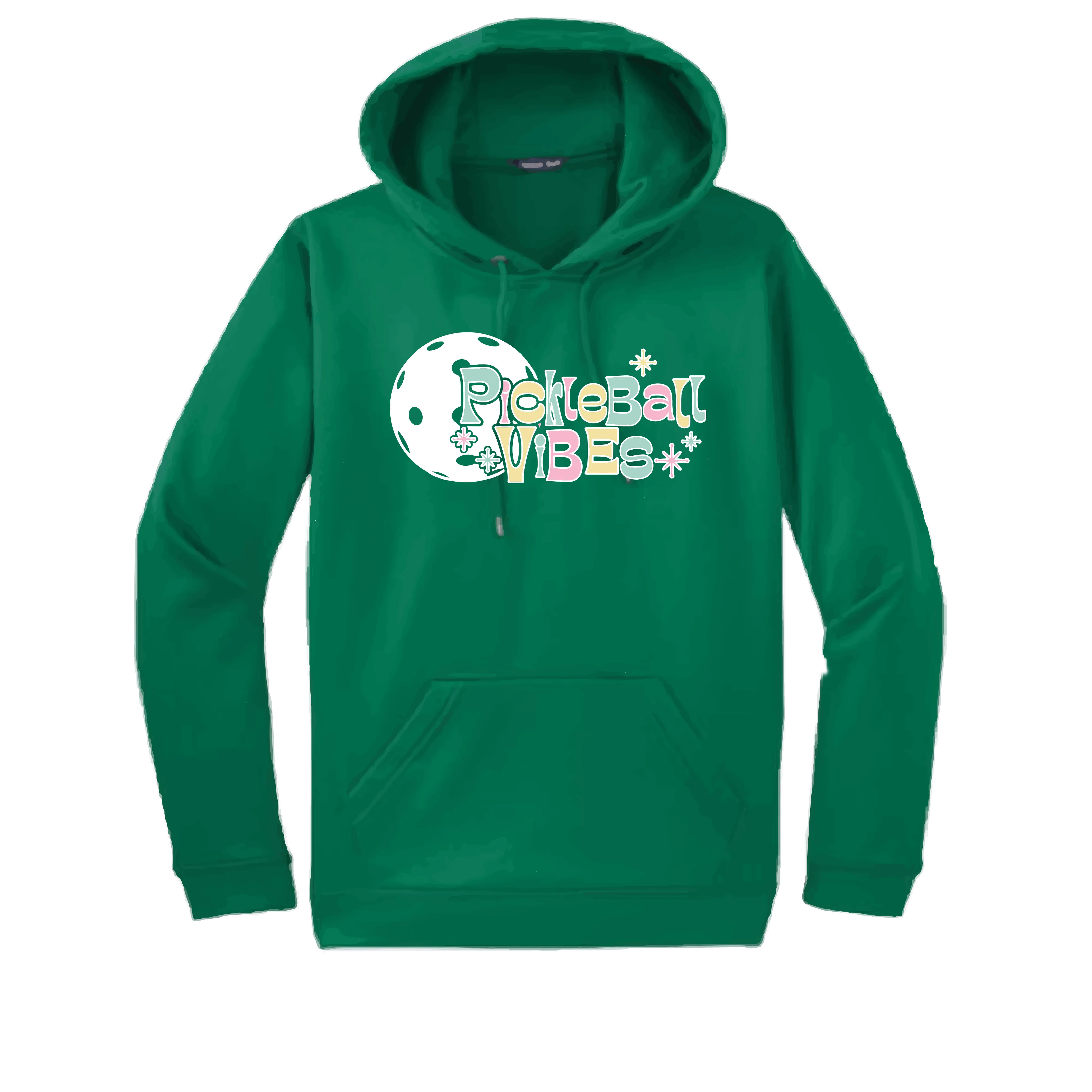 Pickleball Vibes | Unisex Hoodie Athletic Sweatshirt | 50% Cotton/50% Polyester