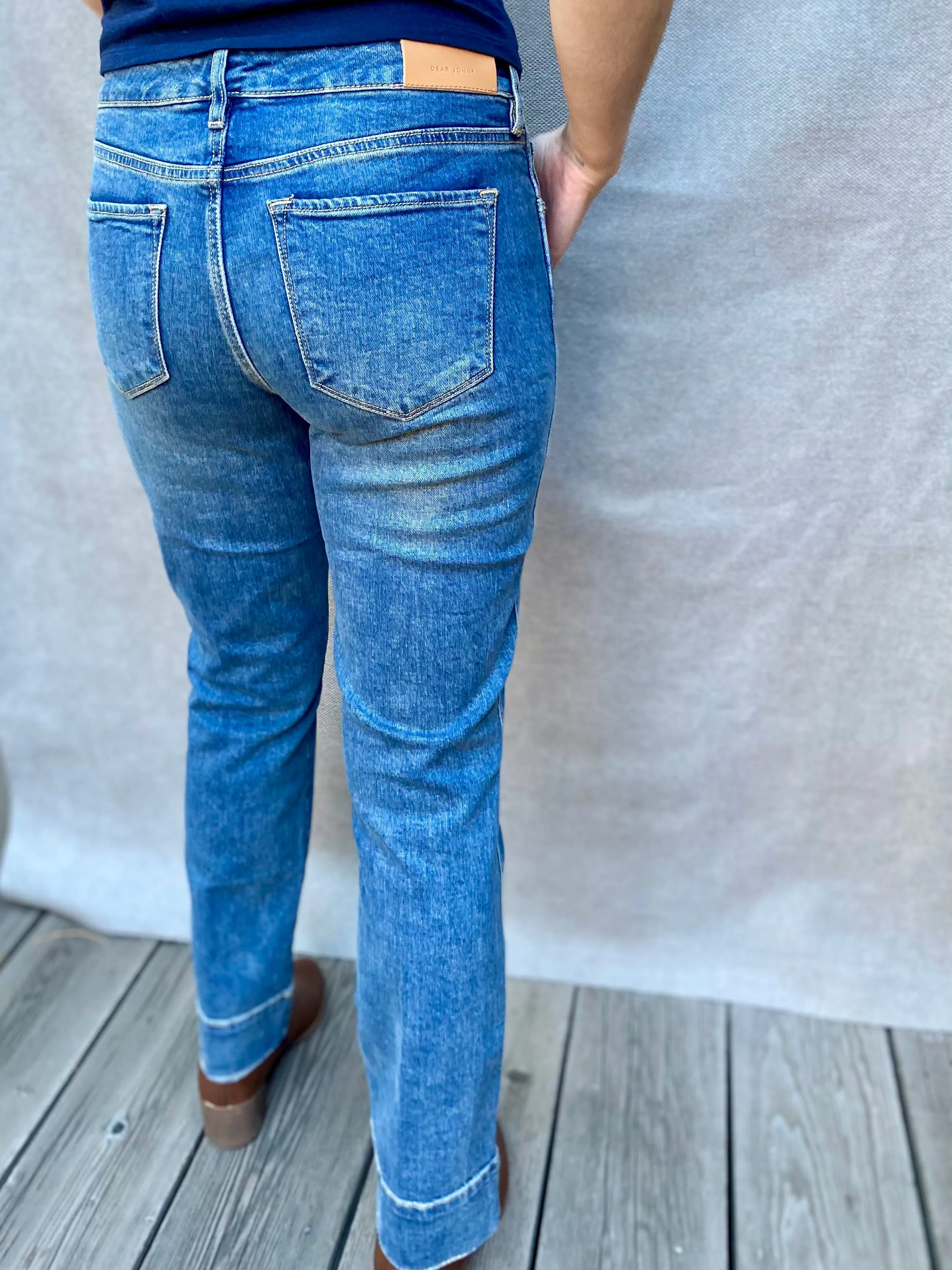Playback Slim Straight Jean in Skyler | Dear John