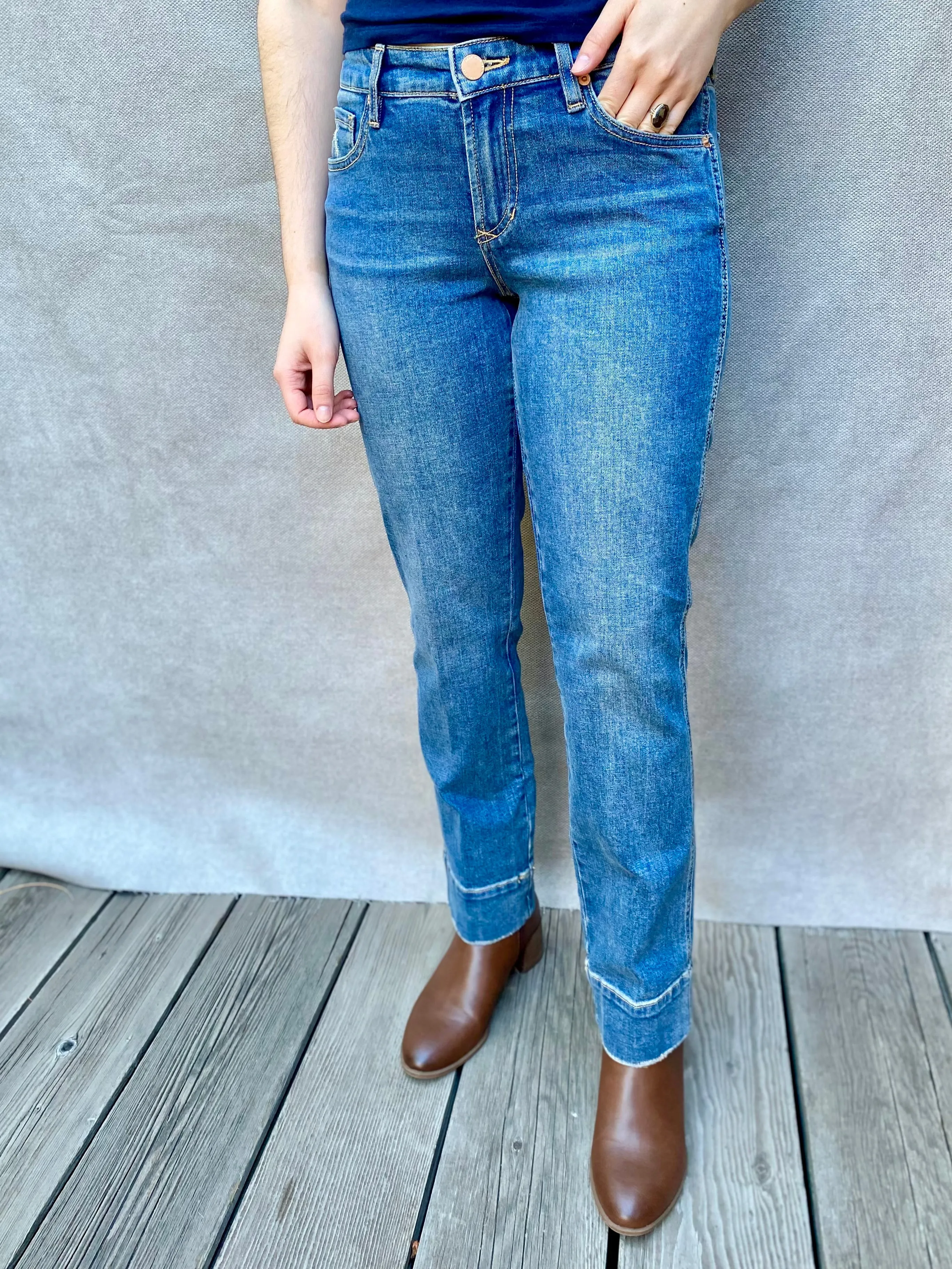 Playback Slim Straight Jean in Skyler | Dear John