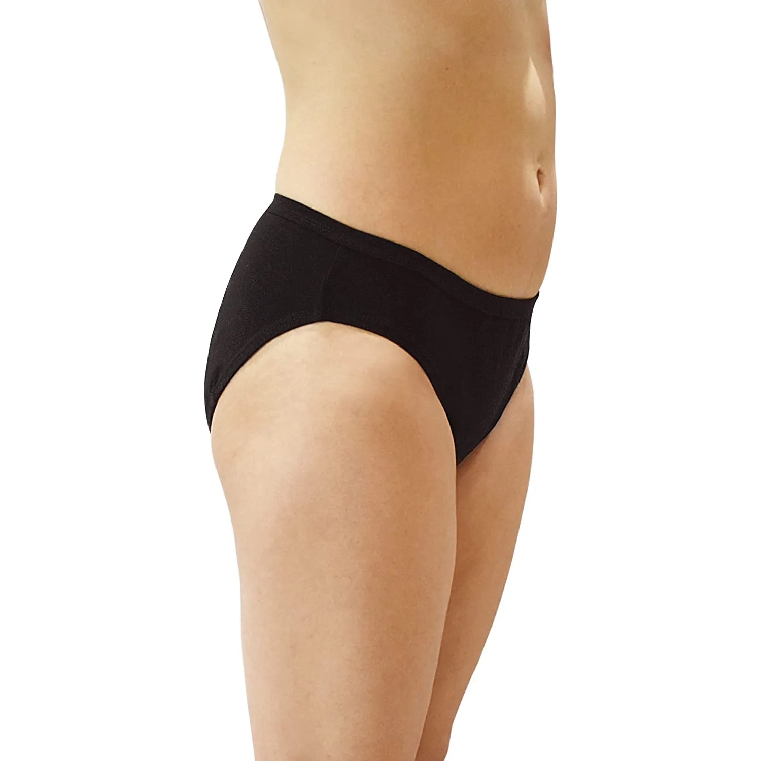 QNIX BacQup Period Underwear | Small | Black