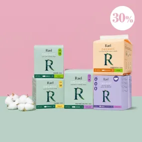 [Rael] ORGANIC COTTON DAY & NIGHT 5 SET