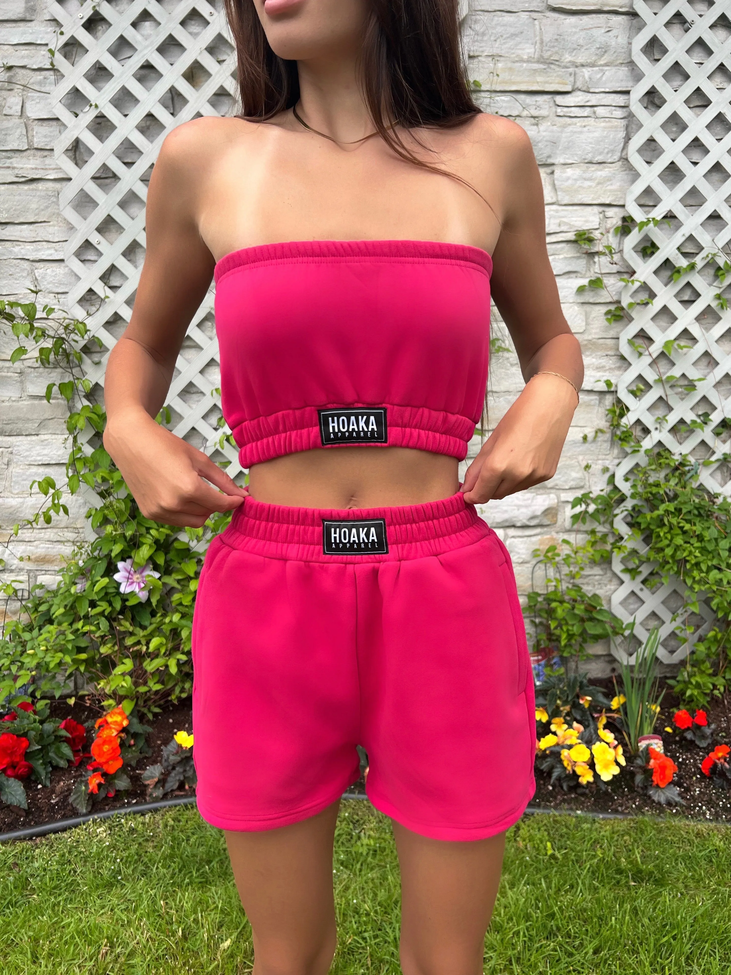 Raspberry Comfy Tube Top - Final Sale