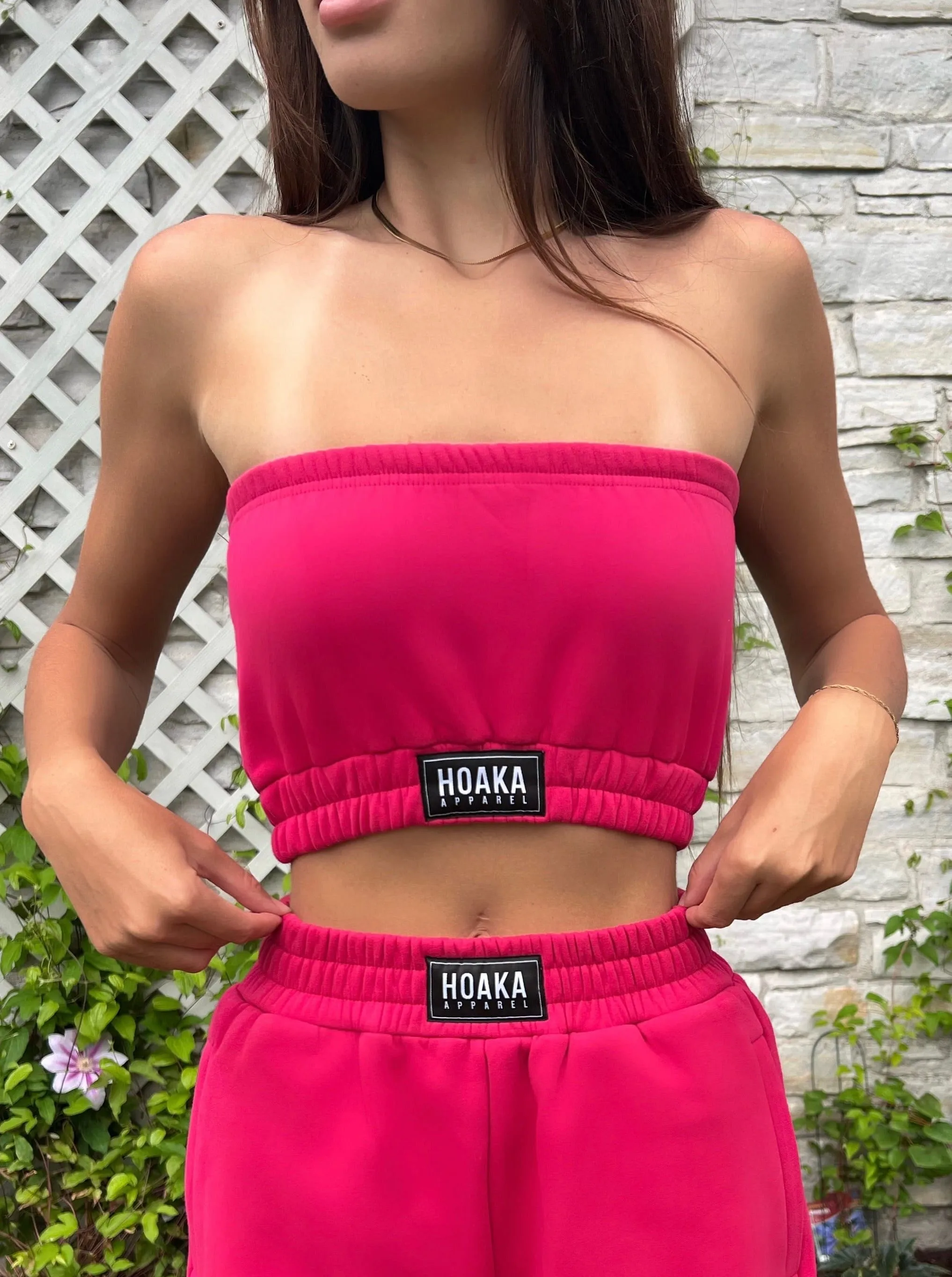 Raspberry Comfy Tube Top - Final Sale