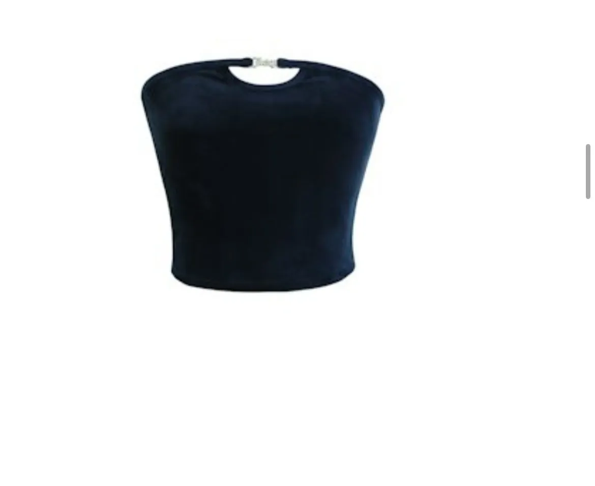 Regal Blue Tube Top w/Hardware
