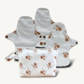 Reusable Period Pad Bundle | Medium