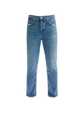 Riley High-Rise Cropped Denim Jeans