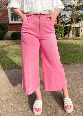 Roll With It Pant | Pink