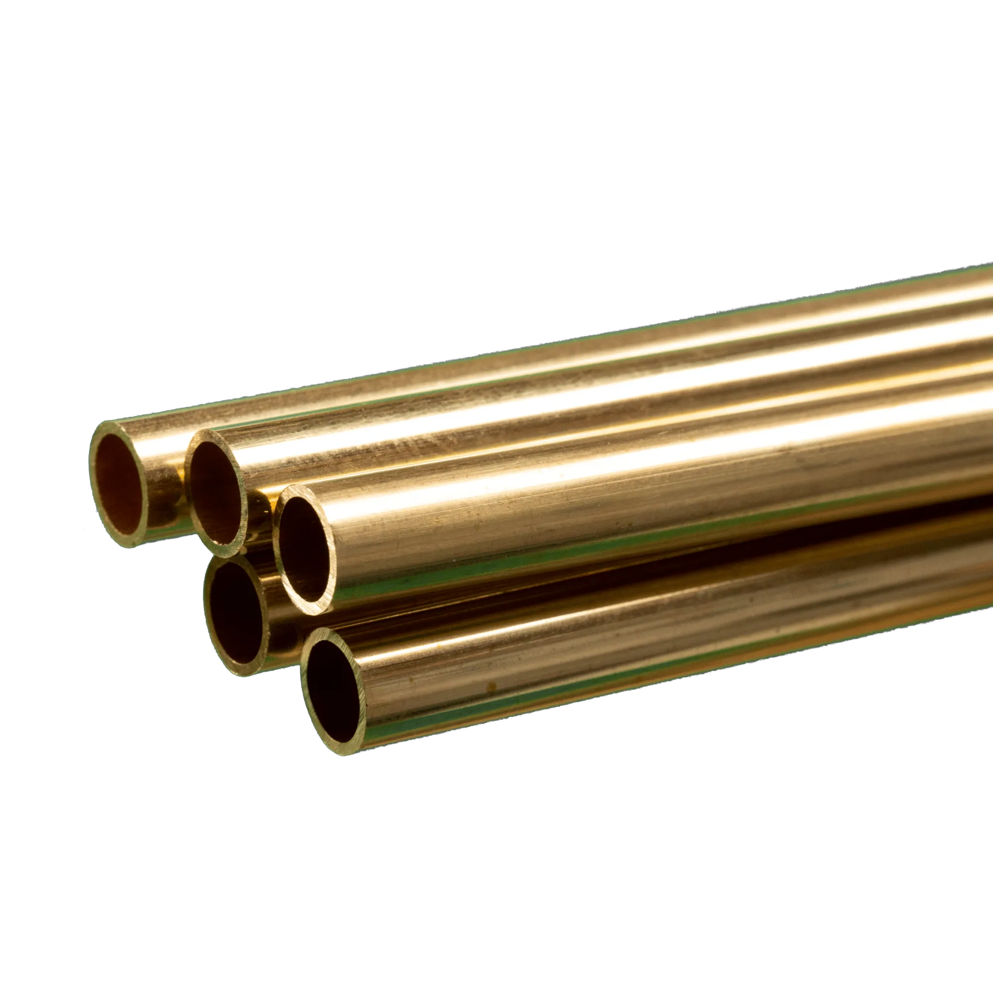 Round Brass Tube: 5/16" OD x 0.029" Wall x 36" Long (5 Pieces)