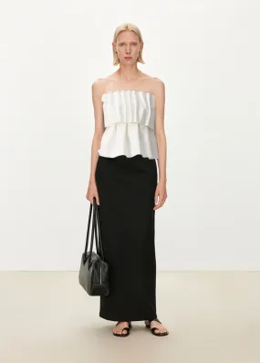 Ruffled Tube Top