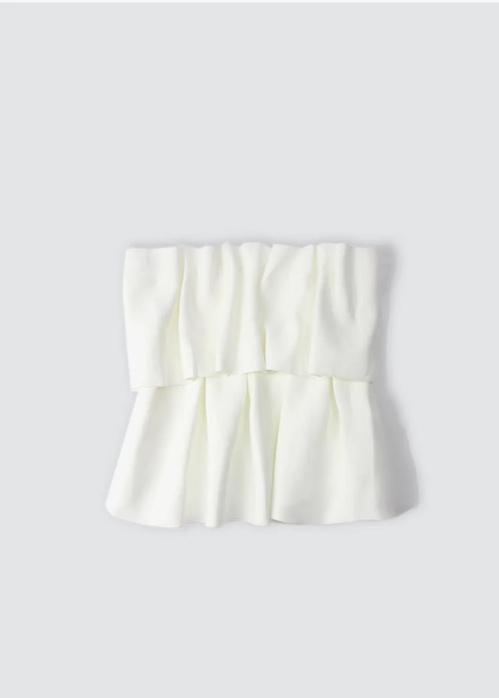 Ruffled Tube Top
