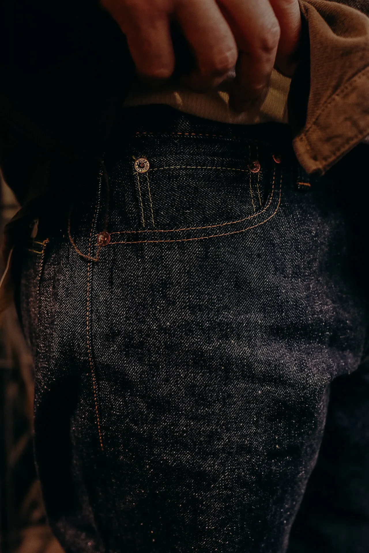 Samurai '47 Style Regular Straight Jeans - 15oz Indigo (S510HX)
