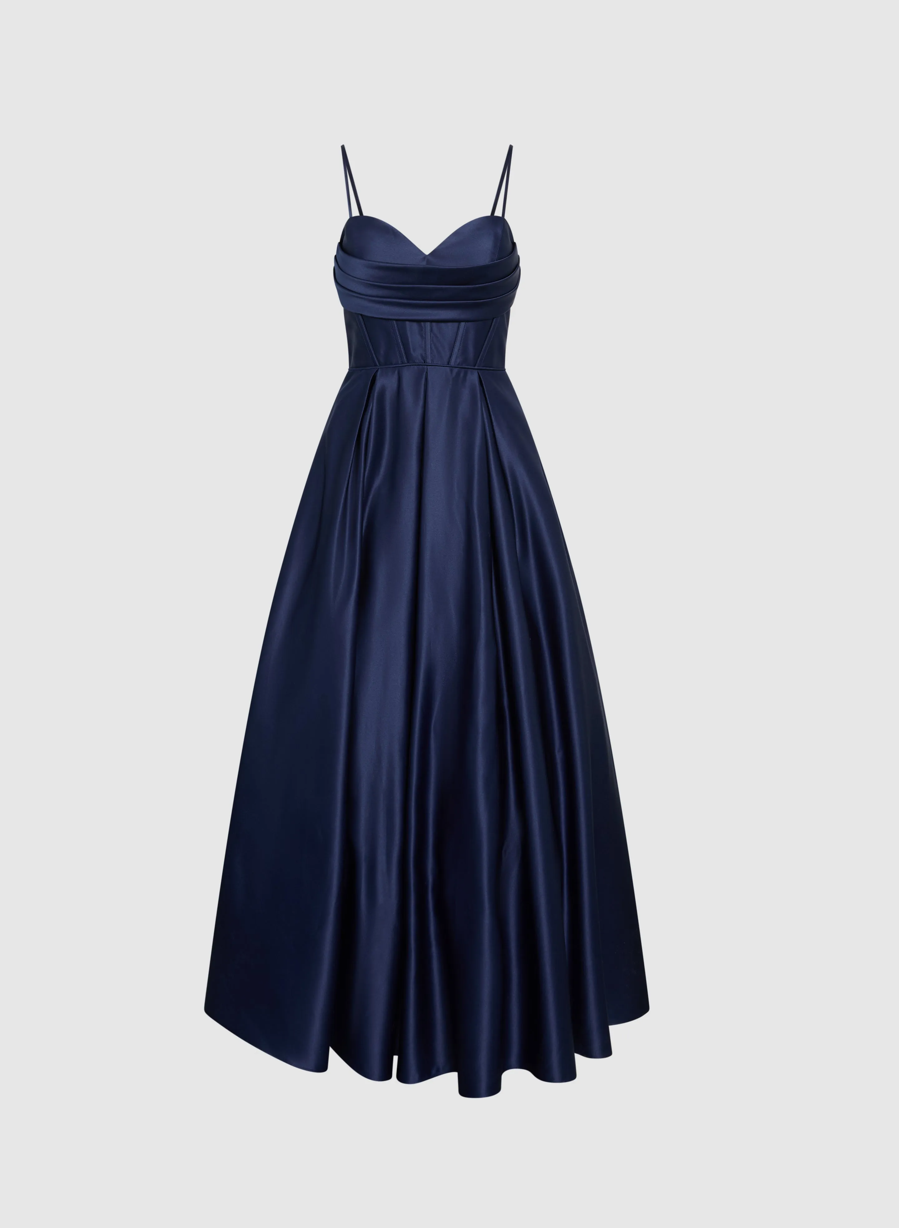 Satin Corset Ballgown Dress