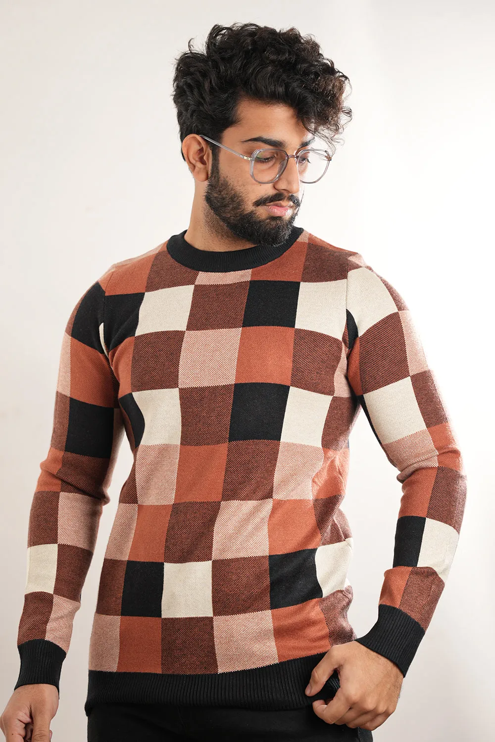 Self textured Sweat Shirt - 1125003