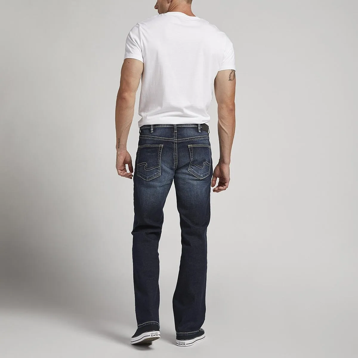 Silver Jeans Men’s Gordie Relaxed Fit Straight Leg
