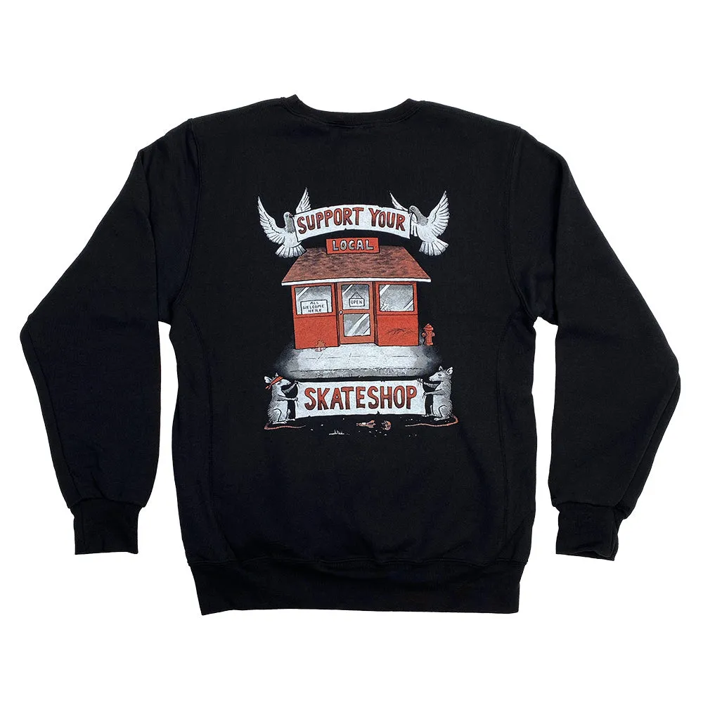 SKATE SHOP DAY TODD FRANCIS CREWNECK
