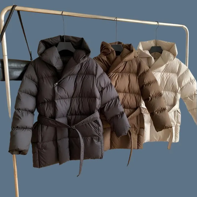 Stay Warm and Stylish Women's Winter Long Jacket - Cotton Padded Casual Parka