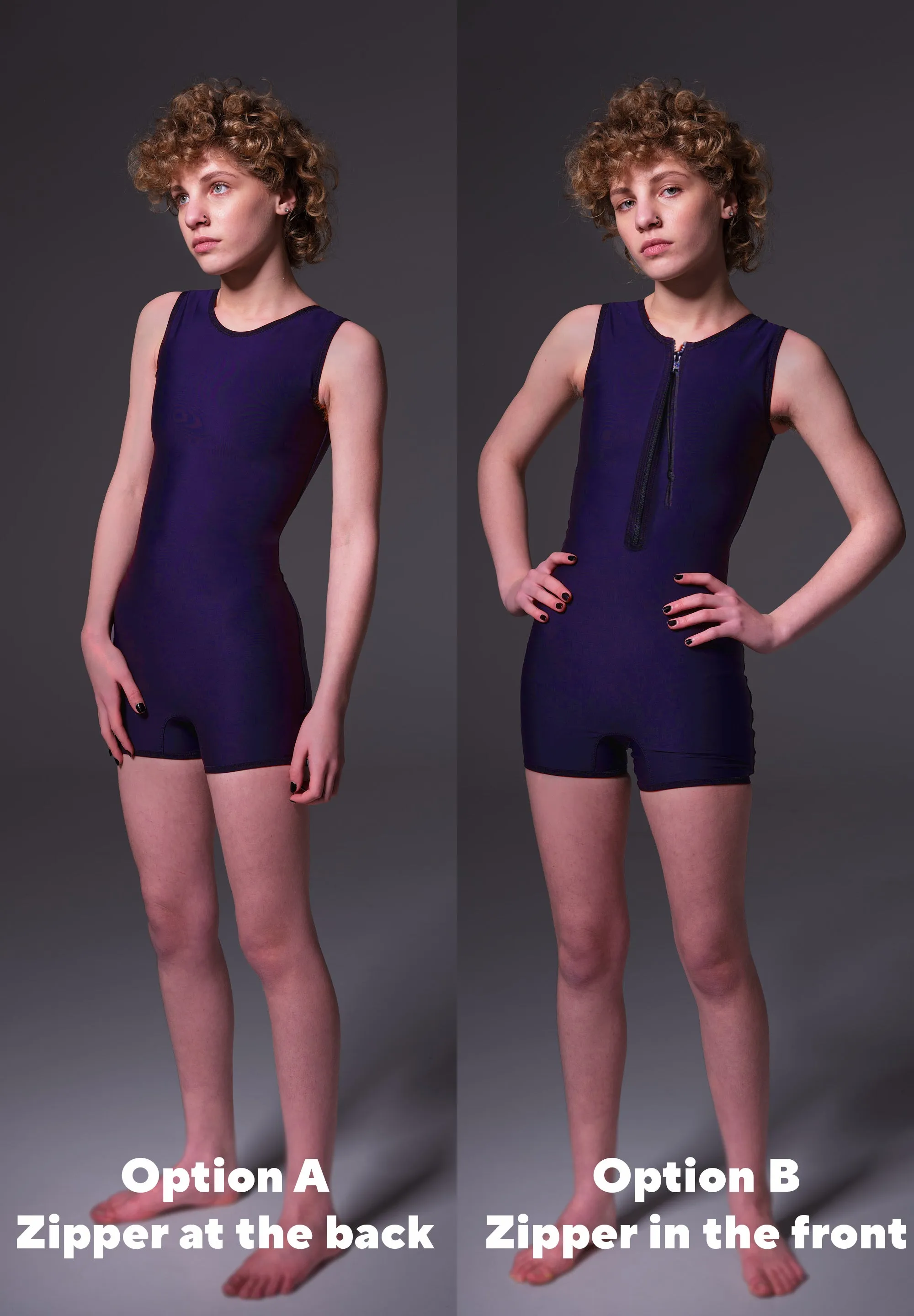 Swimsuit Binder dark blue