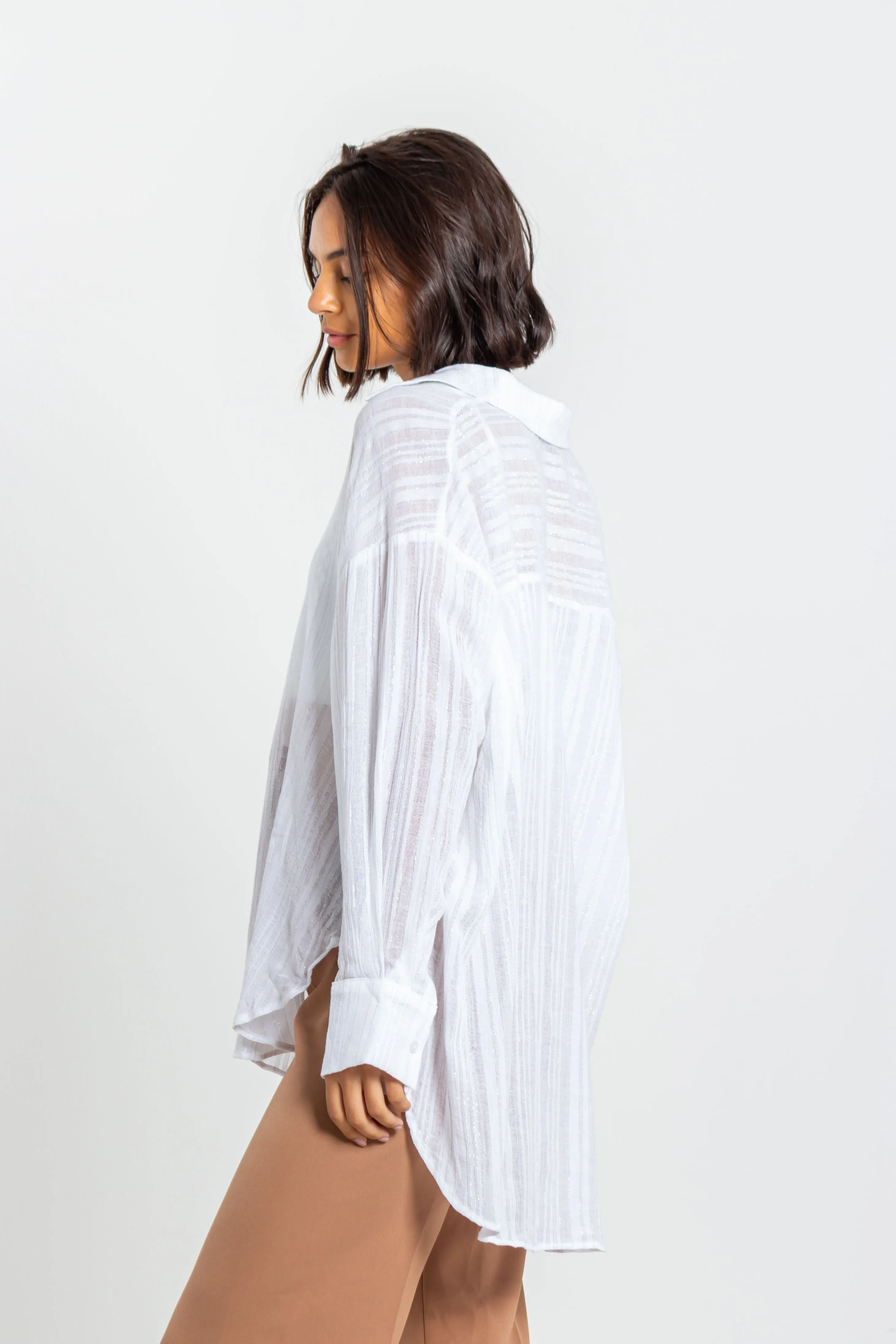 TEXTURED LIGHTWEIGHT SHIRT