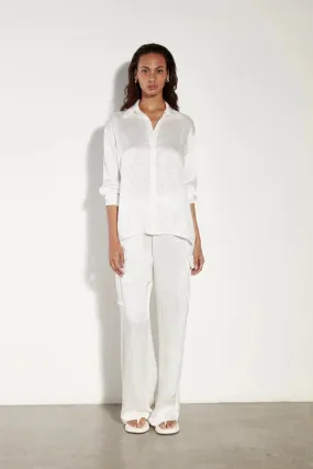 Textured Satin Shirt